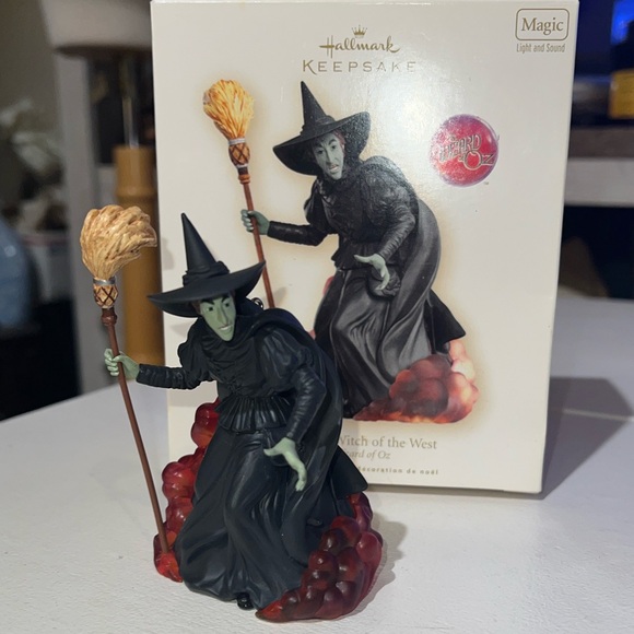 Hallmark Keepsake the Wizard of Oz the wicked witch of the West ornament vintage - Picture 1 of 9
